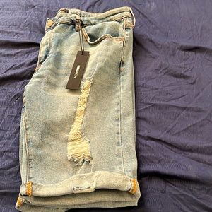 (MEN) Blue Jean Shorts